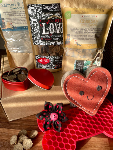 Dog’s Valentine’s Eco Friendly Gift Box