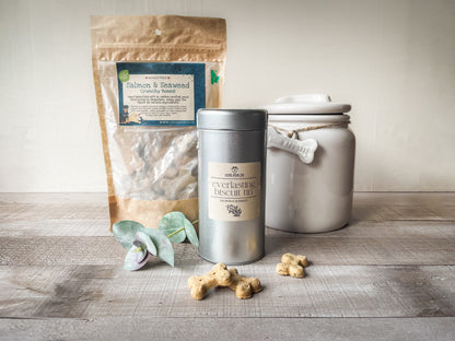 Salmon & Seaweed Biscuit Bones