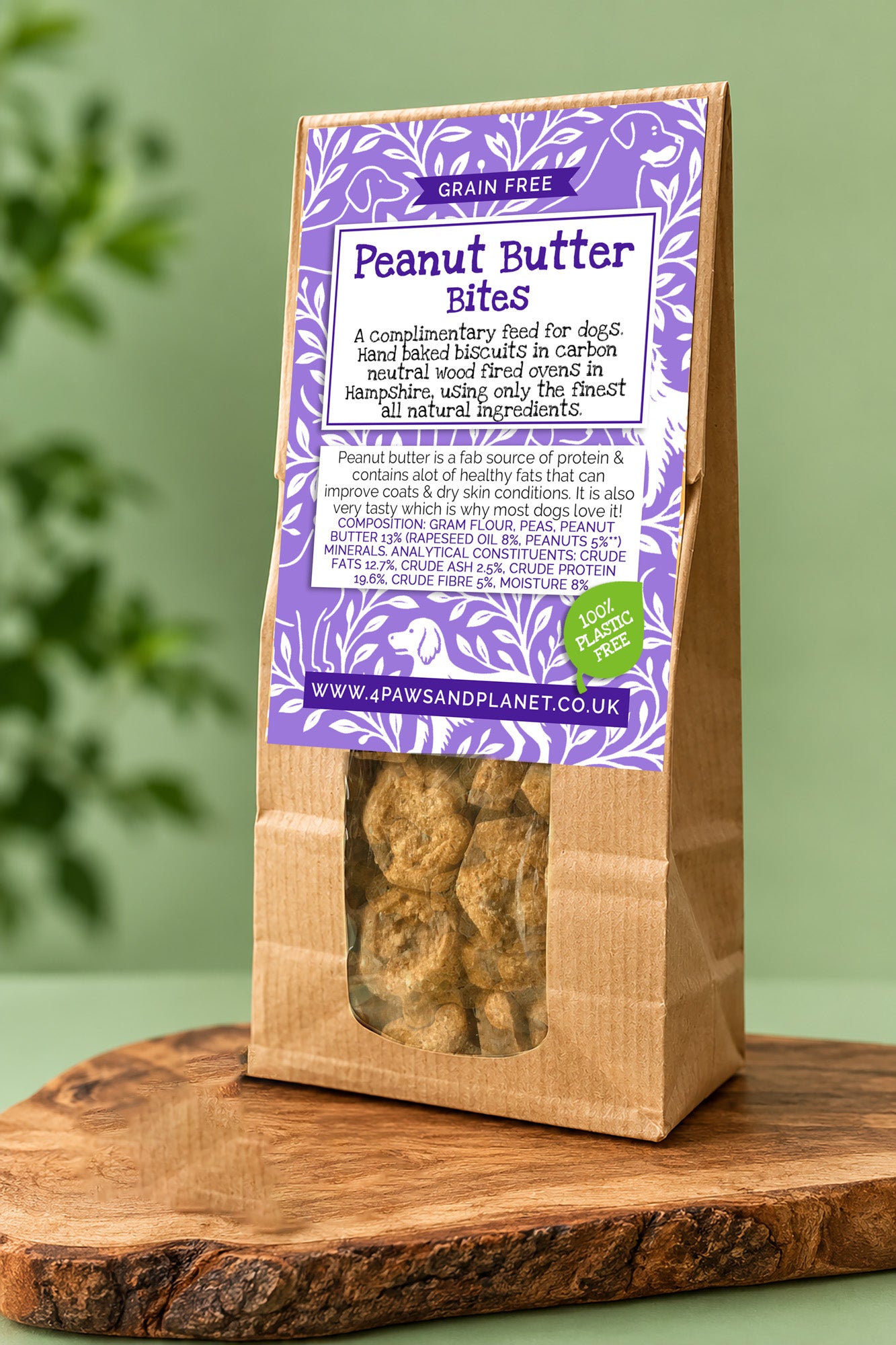 Peanut Butter Dog Treats – Wheat Free Dog Biscuits