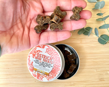 Ostrich Mini Tasty Treats - SOFT & CHEWY