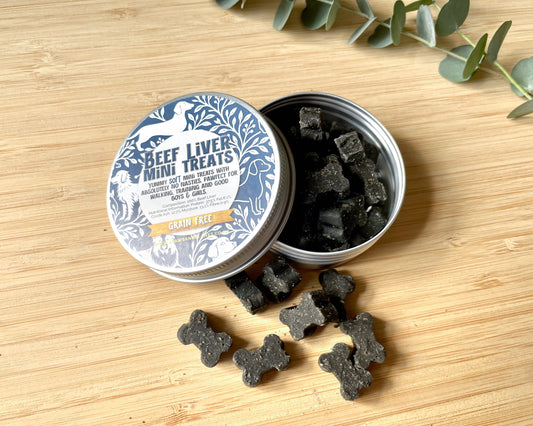Beef Liver Mini Tasty Treats - SOFT & CHEWY