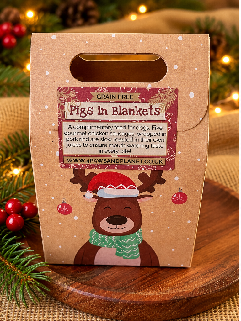 Pigs in Blankets | Grain-Free Christmas Dog Treats